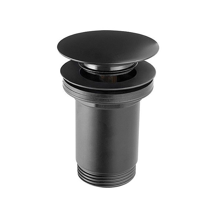 VENTIL LAVOAR CLICK CLACK CU PREAPLIN ROTONDO NEGRU S285-BL-B FERRO [1]