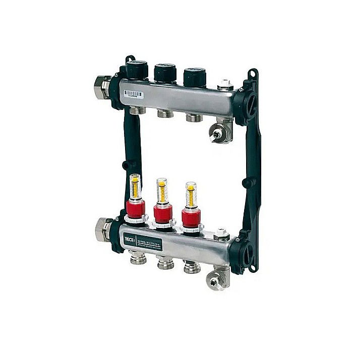 DISTRIBUITOR INCALZIRE PARDOSEALA OTEL FILET INTERIOR 1" 3 CAI TECE 77310003 [1]