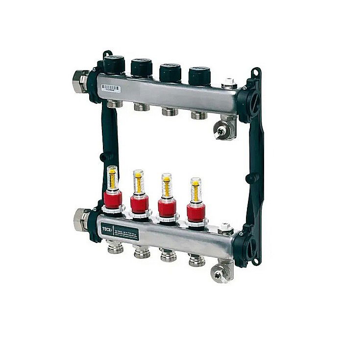 DISTRIBUITOR INCALZIRE PARDOSEALA OTEL FILET INTERIOR 1" 4 CAI TECE 77310004 [1]