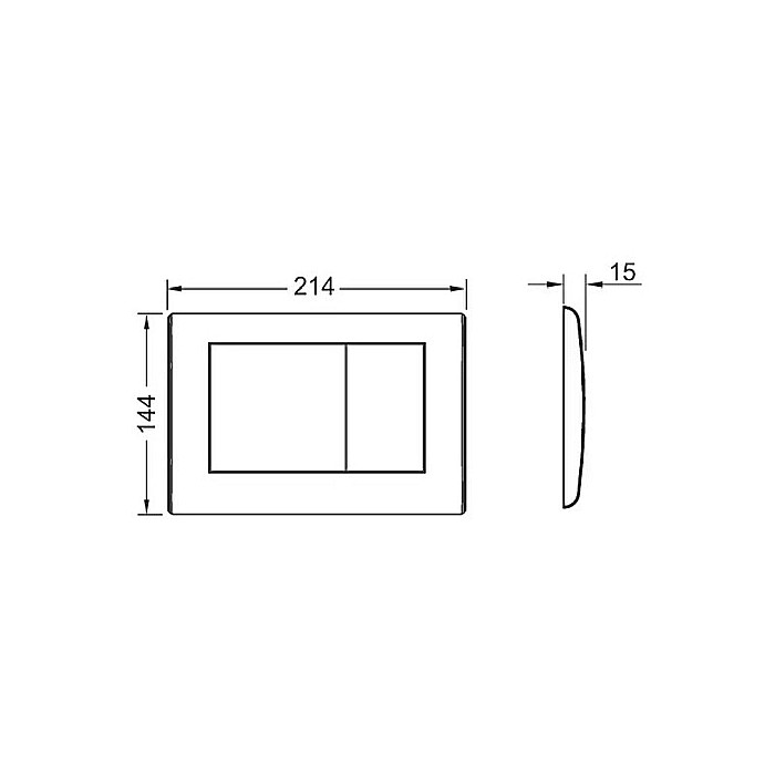 CLAPETA DE ACTIONARE ALB SEMILUCIOS TECE PLANUS 9240322 [2]