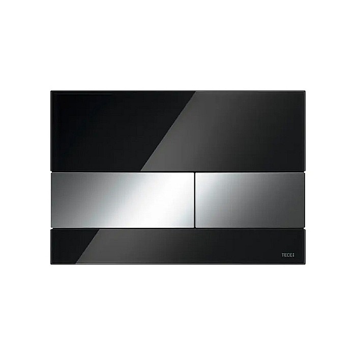 CLAPETA DE ACTIONARE STICLA NEAGRA/CROM LUCIOS TECE SQUARE 9240807 [1]