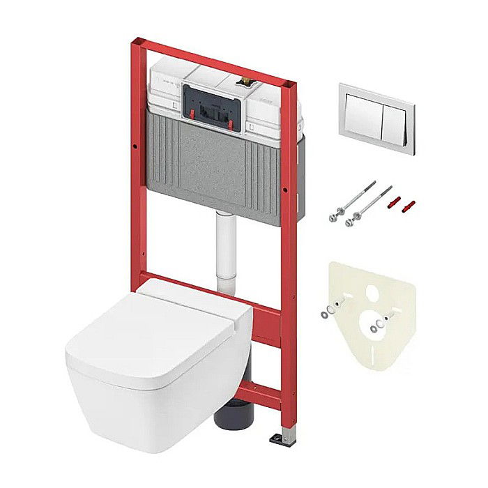 PACHET REZERVOR APA INCASTRAT CLAPETA DE ACTIONARE VAS WC CAPAC SISTEM DE FIXARE SI IZOLATIE FONICA INCLUSE TECE BASE 9400013 [1]