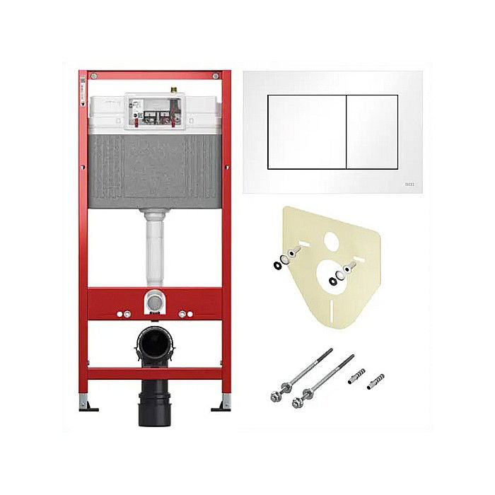 REZERVOR WC INCASTRAT TECEBASE  50X112CM CLAPETA DE ACTIONARE TECE NOW ALBA SI SISTEM DE FIXARE INCLUSE 9400413 [1]