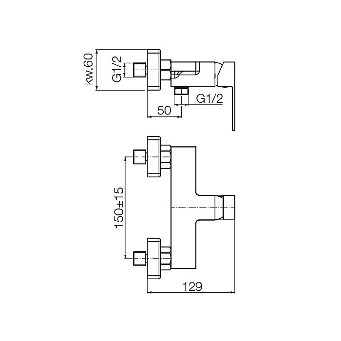 BATERIE DUS CUPRU SATINAT ARS VALVEX 2420530 [2]