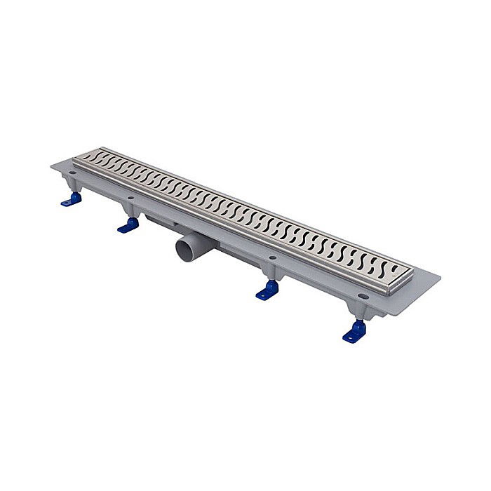 RIGOLA DUS LIV 650MM GRILA INOX VIBE RAMA INOX 674752 [1]