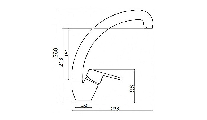 BATERIE BUCATARIE FERRO BZA4C STATIVA CU PIPA FLEXIBILA ZUMBA GALBENA [2]