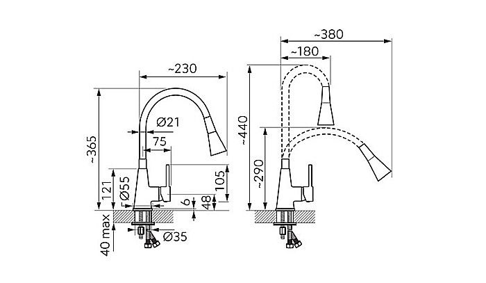 ZUMBA 2 BATERIE SPALATOR ALBA BZA42W FERRO [2]