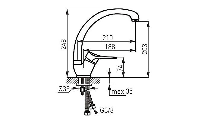 BATERIE STATIVA BUCATARIE FERRO LEBADA STILLO BSL4A [2]