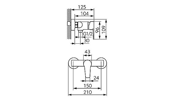 BATERIE DUS FERRO RITTO BTR7 CROM FARA ACCESORII [2]