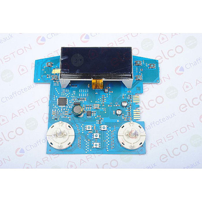 PLACA ELECTRONICA DISPLAY CENTRALA TERMICA ARISTON GENUS ORIGINAL ARISTON 65105149-02 [2]