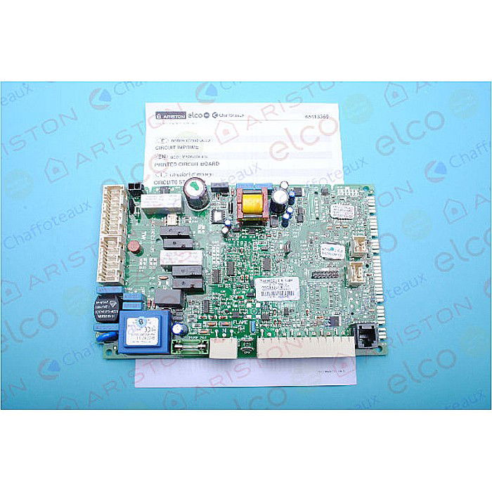 PLACA ELECTRONICA CENTRALA TERMICA ARISTON GENUS PREMIUM EVO HP, GENUS PREMIUM EVO HP EU ORIGINAL ARISTON 65113369 [2]
