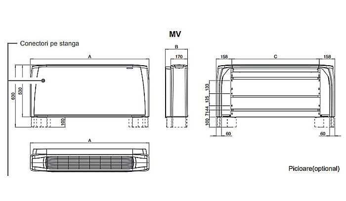 VENTILOCONVECTOR SABIANA CARISMA CRC CARCASAT MV CRC 43 [9]