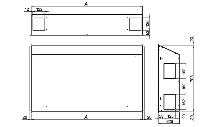KIT CUTIE INCASATRATA SABIANA CARISMA BREEZE IBR 3-4 PENTRU VENTILOCONVECTOR CRC-IV [3]