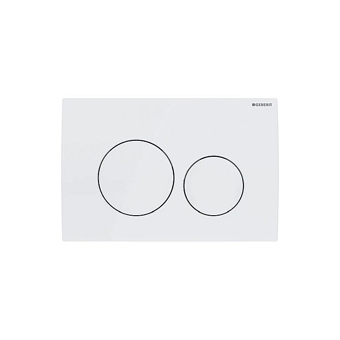 CLAPETA DE ACTIONARE GEBERIT CU DUBLA ACTIONARE DELTA20 ALBA [1]