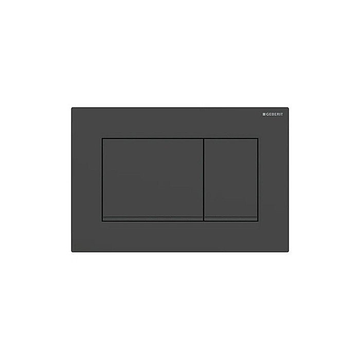 CLAPETA DE ACTIONARE GEBERIT CU DUBLA ACTIONARE SIGMA30 NEGRU MAT [1]