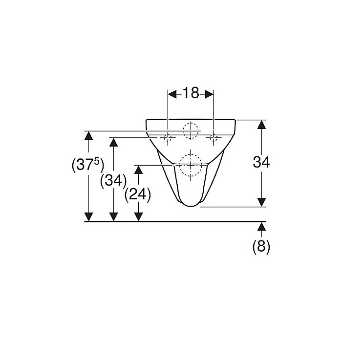 VAS WC SUSPENDAT GEBERIT RIMFREE SELNOVA SQUARE ALB [3]