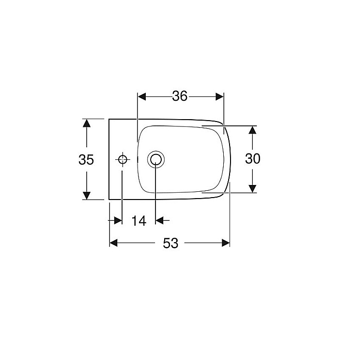 BIDEU SUSPENDAT GEBERIT SELNOVA SQUARE ALB [4]