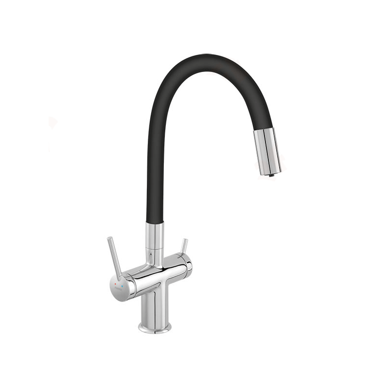 Baterie inalta pentru chiuveta cu apa filtrata negru/crom BFT41B [1]