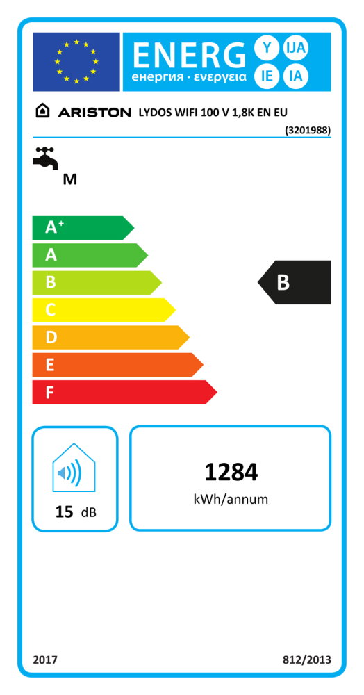 Boiler electric Ariston LYDOS WIFI 100 V, 1800 W, 100 litri [5]