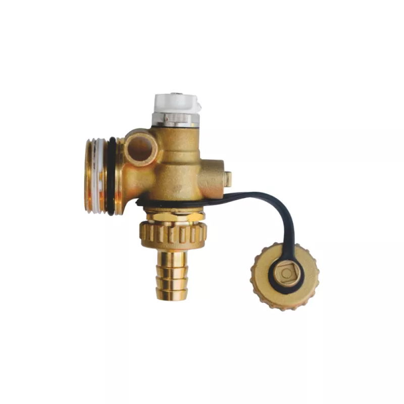 CAP TERMINAL AERISITOR MANULA+ROBINET GOLIRE 1" PENTRU DISTRIBUITOARE PEXKIT VALROM [1]