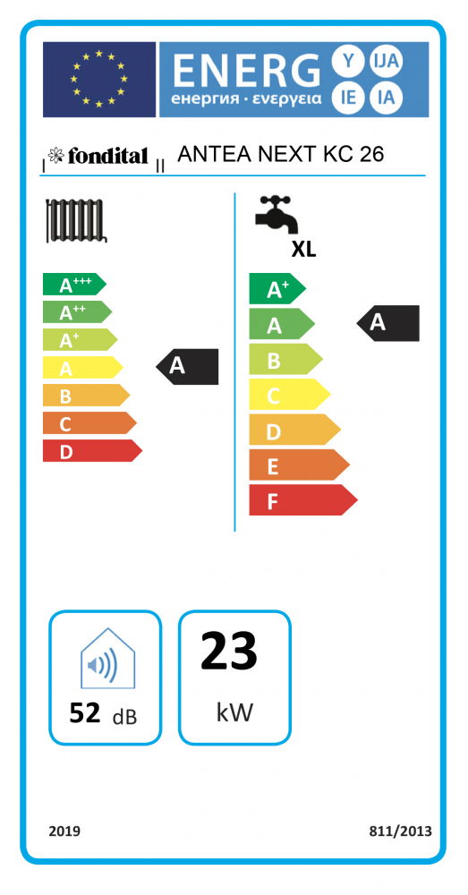 CENTRALA TERMICA IN CONDENSARE INCALZIRE SI ACM FONDITAL ANTEA NEXT KC 26 KIT EVACUARE INCLUS [10]
