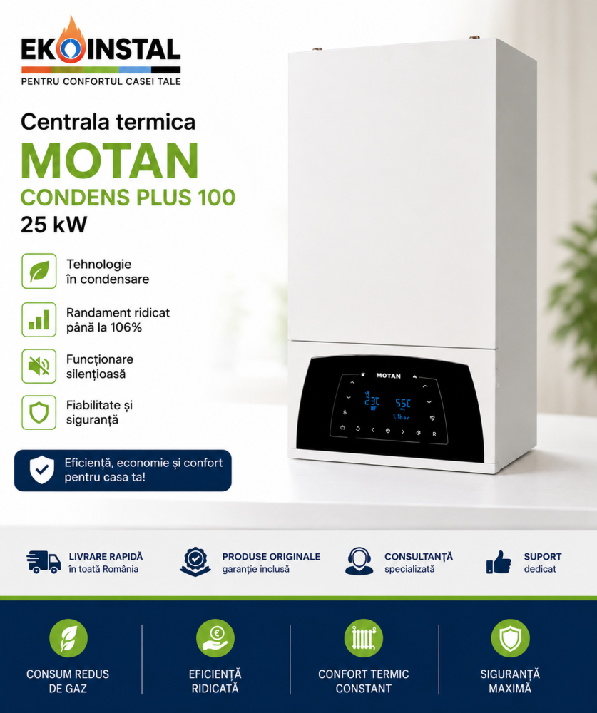 Centrala termica Motan Condens Plus 100 25 kW [1]