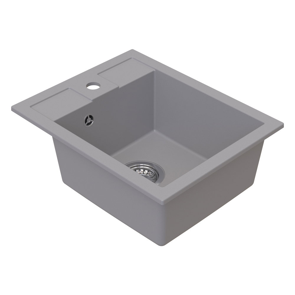 Chiuveta granit Ulgranit ULG 400 Bej, 400x500x182 mm - imagine oficiala 1 [4]