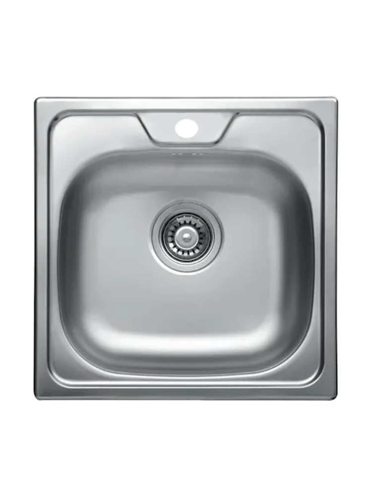 Chiuveta inox SanDonna PS500, 500x500 mm - imagine oficiala 1 [1]