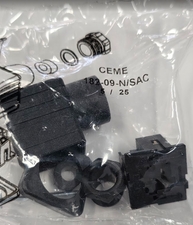 CONECTOR PENTRU BOBINE B6 B12 B60 182-09/N CEME [4]