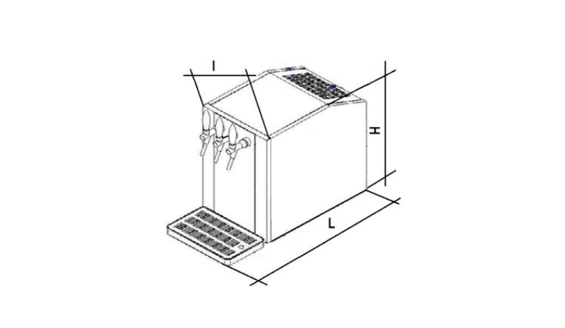 Dozator apa rece cu CO2 Spark 80 Aquapur Valhoh Valrom AQUA80001010080 [3]