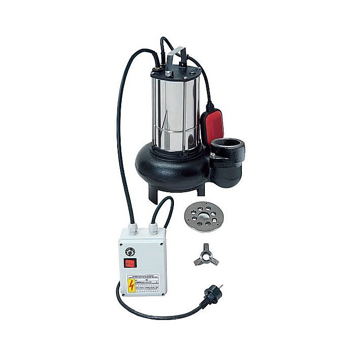 Electropoma submersibila cu tocator PVM 120 GR cu tablou inclus 380V Umbra Pompe [1]