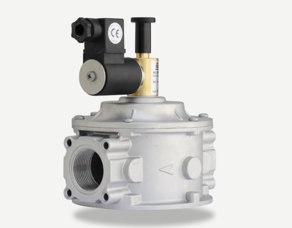 Electrovalva GAZ Metan Normal Deschisa Madas DN32 11/4 RM05, alimentare 230V [1]