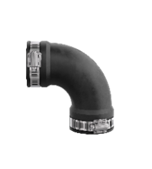Gebo Cot 90° 106-118mm, 0,6 bar, EPDM/V2A [1]