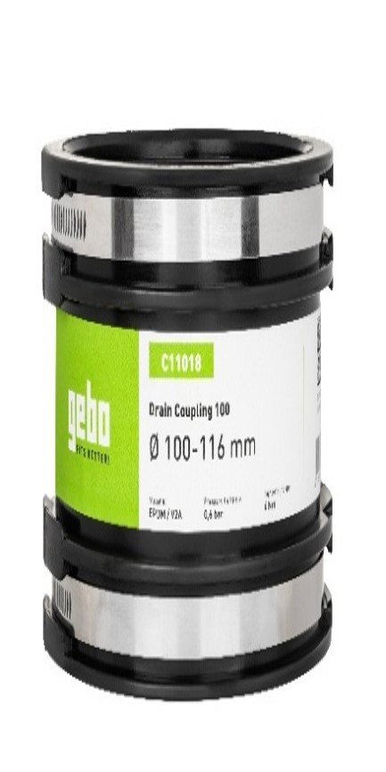 Gebo Mufă conectare Type 1, 50-65mm, 0,6 bar, EPDM / V2A [1]
