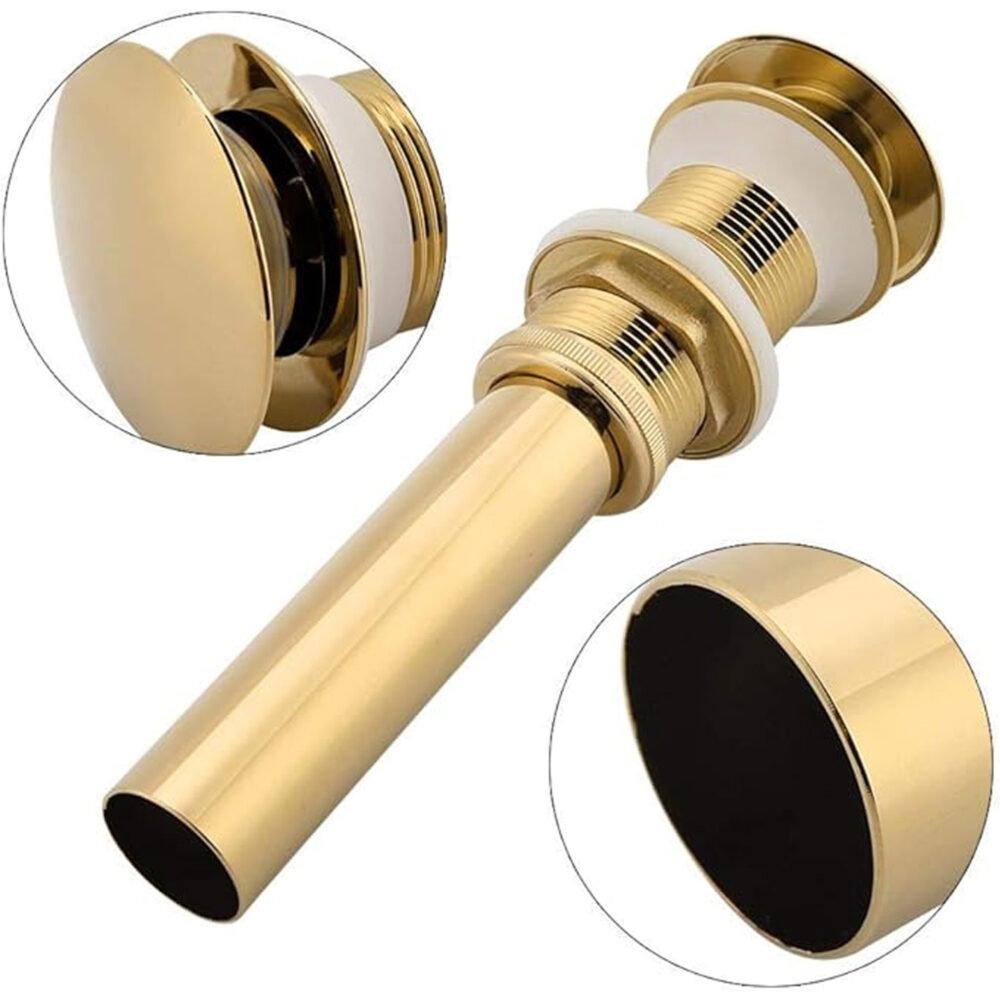 Lavoar handmade inox SanDonna HD4040 Auriu, 440x440 mm, adancime 120 mm - imagine oficiala 1 [3]