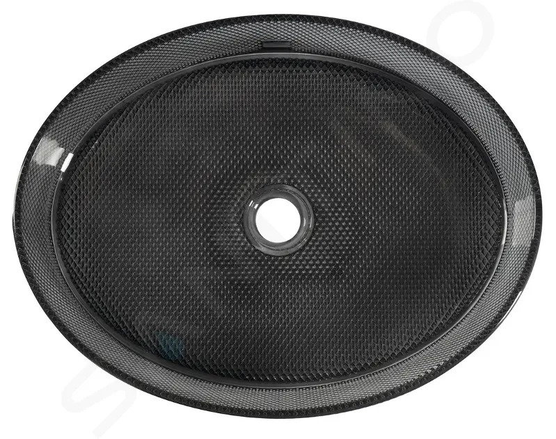 Lavoar sticla SanDonna Vela Auriu GL38-J Auriu, 500x375x120 mm - imagine oficiala 1 [3]