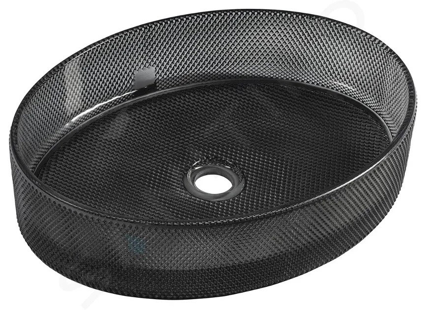 Lavoar sticla SanDonna Vela Auriu GL38-J Auriu, 500x375x120 mm - imagine oficiala 1 [2]