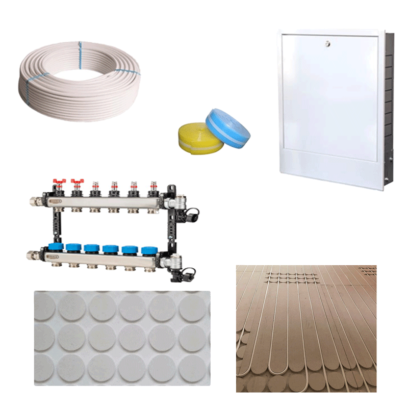 Pachet incalzire in pardoseala Henco SLIM 65 M2 [1]