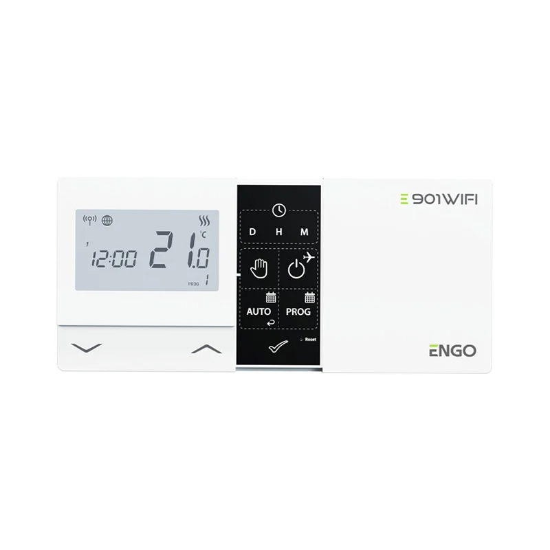 PACHET TERMOSTAT DE AMBIENT CU CONTROL PRIN INTERNET PENTRU 2 ZONE CU 2 POMPE DE CIRCULATIE ENGO E901-WIFI+ECB2-230 [2]