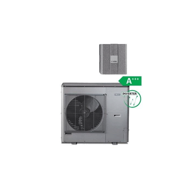 Pompa de caldura monofazata aer-apa SPLIT NIBE AMS 10-8 + HBS 05-12 230V [1]