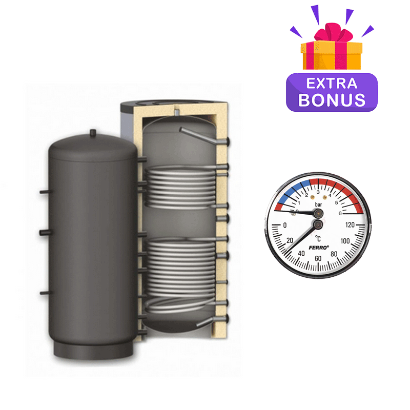 Puffer cu 2 serpentine Sunsystem PR2/1500 IZ 1500L 5E01050004 [1]