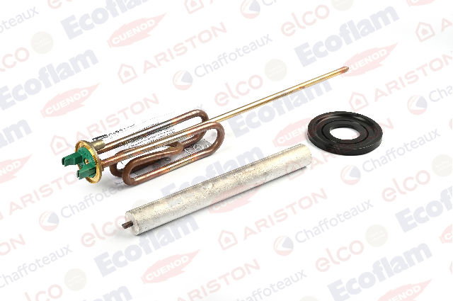 Rezistenta electrica boiler Ariston 1500W cu anod si garnitura 6501354600 [3]
