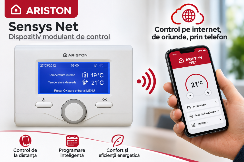 SENSYS NET ARISTON DISPOZITIV MODULANT DE CONTROL cu fir  3318991 [1]