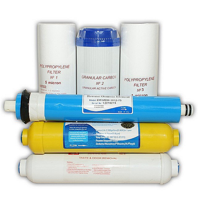 SET CONSUMABILE OSMOZA CU 6 ETAPE DE FILTRARE CU MEMBRANA [1]