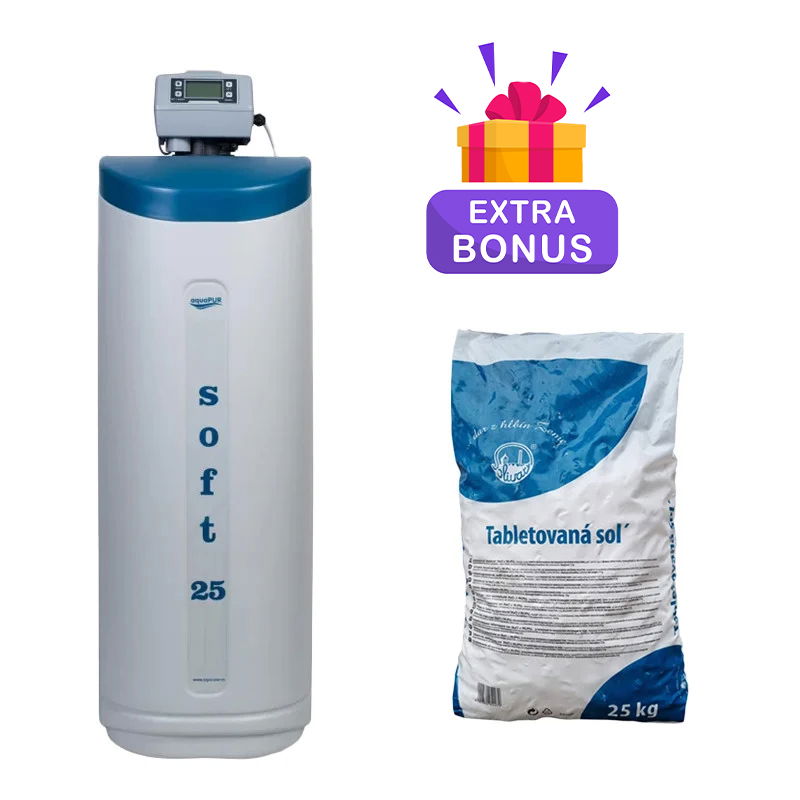 Statie dedurizare apa Soft 25 CAB Q=2,0 mc/h cu by-pass AQUA09110025020 Aquapur Valhoh Valrom [1]