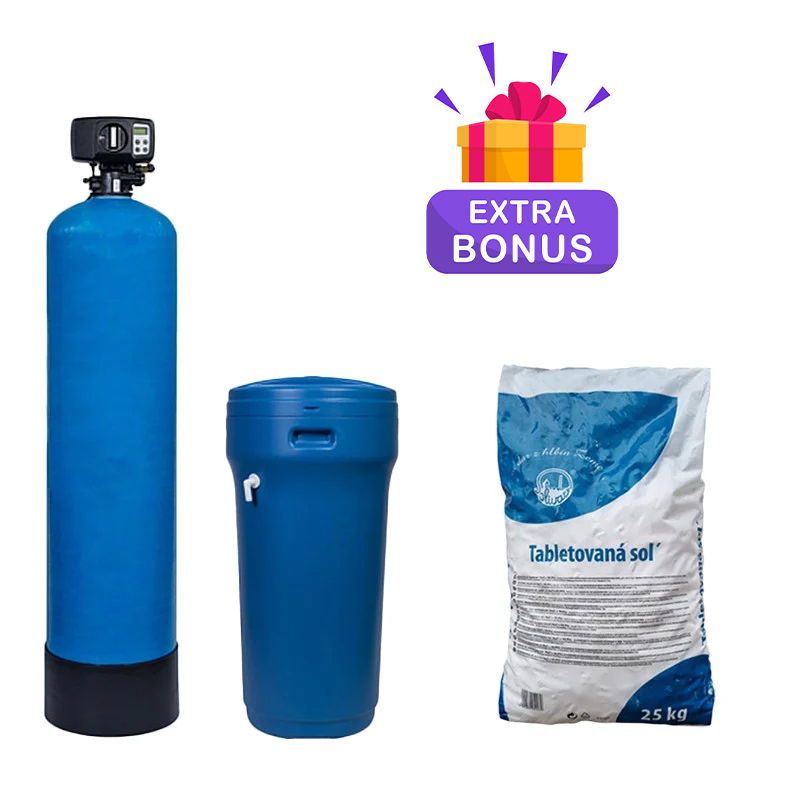 Statie tratare apa mix 37 Simplex Vana Fleck Q=1,4 MC/H cu by-bass AQUA09200037014 Aquapur Valhoh Valrom [1]