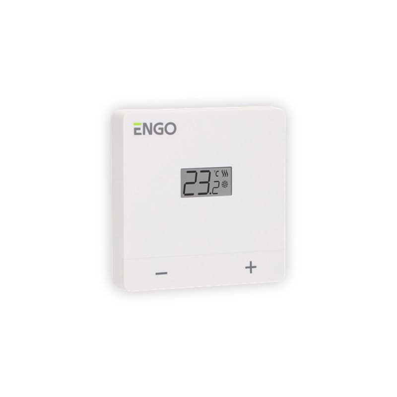 TERMOSTAT DE AMBIENT CU FIR ENGO EASY-BATW ALB [3]
