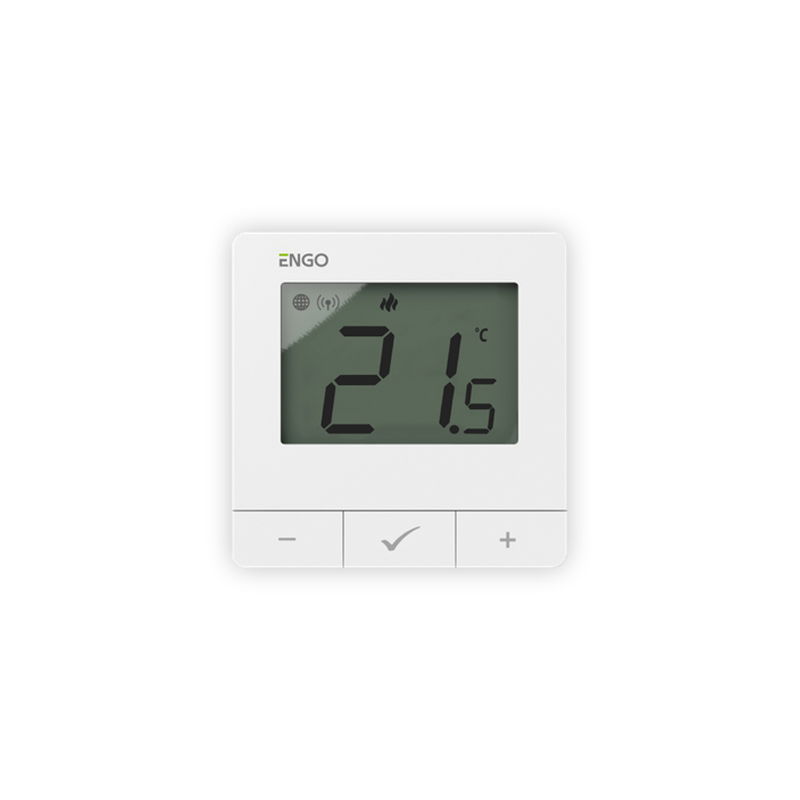 TERMOSTAT DE AMBIENT FARA FIR CU CONTROL PRIN ZIGBEE ENGO E25-230W ALB [1]