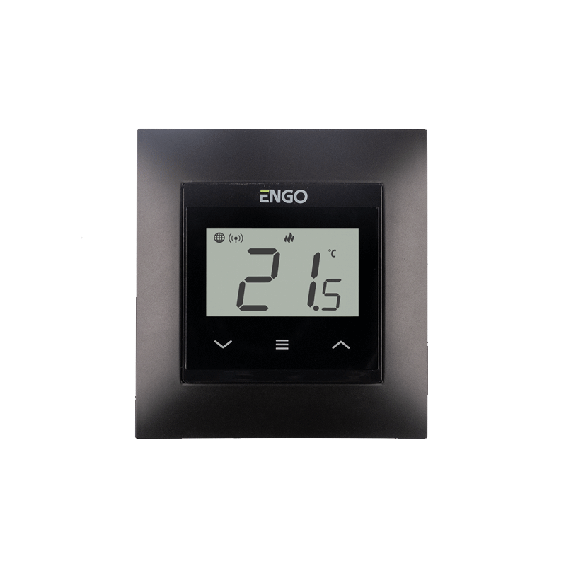 Termostat de ambient prin internet wifi alb e55-w [1]