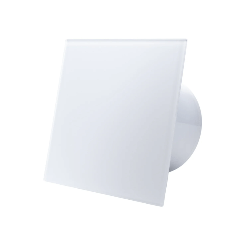 Ventilator baie Ecovent DECORA SMART Ø125 Super Silent cu senzor umiditate, timer și clapetă antiretur, 140 m³/h, alb [1]